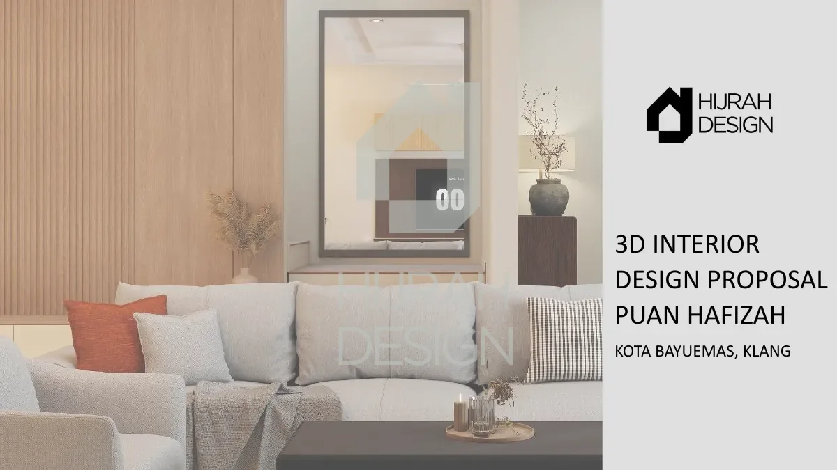 Pn Hafizah — Interior design
